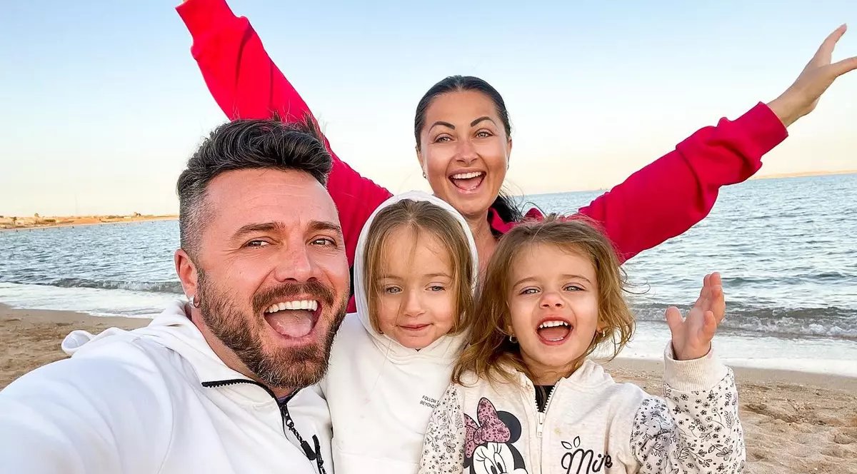 Gabriela Cristea și familia