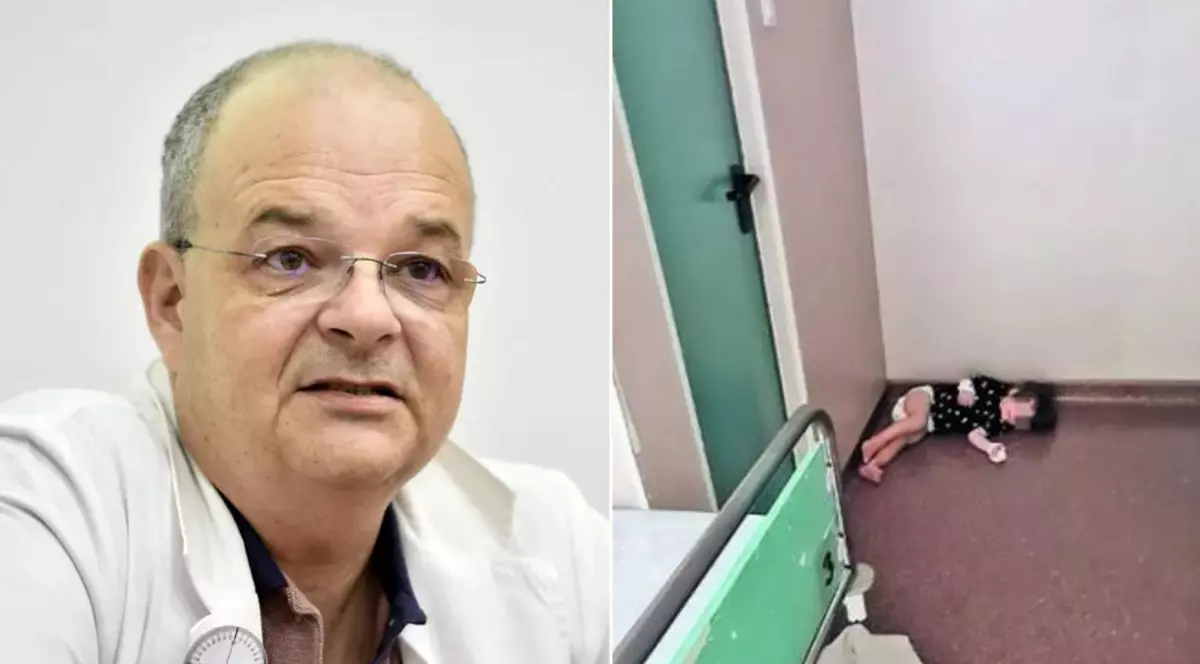 Comisie de anchetă la Spitalul „Grigore Alexandrescu”. Manager: „Un copil doarme pe podea. Și nu e normal!” 