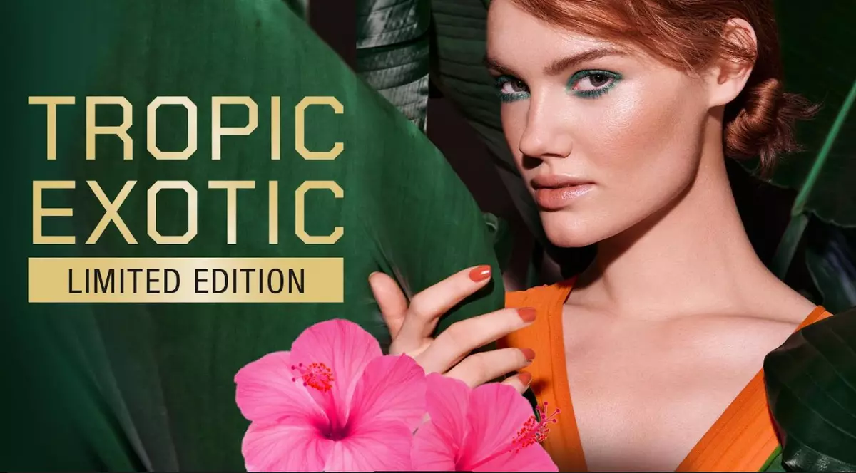 Aspect de vară cu noua ediție limitată Tropic Exotic