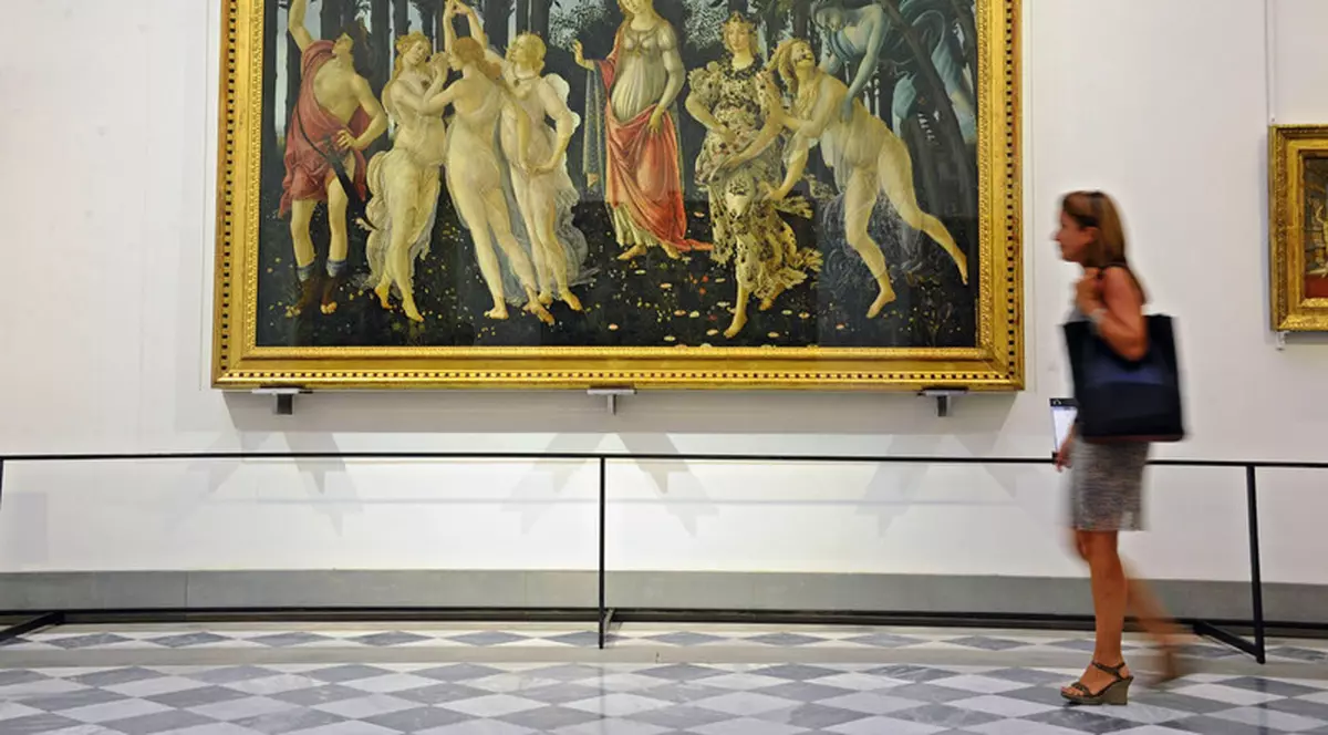 Activiștii de mediu din Italia și-au lipit mâinile de pictura „Primavera” a lui Botticelli