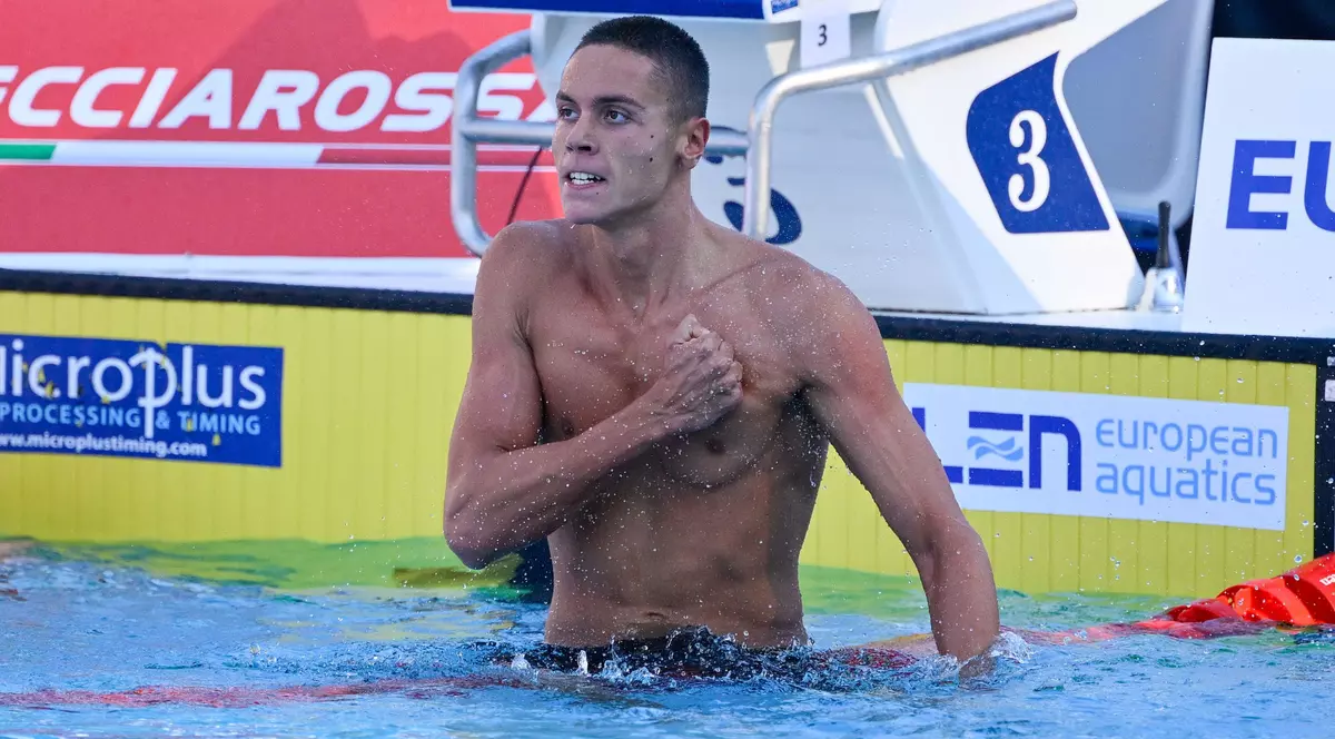 Reacția lui David Popovici, după ce a doborât recordul mondial la 100 de metri liber la Europenele de la Roma: „A fost un instinct animalic”
