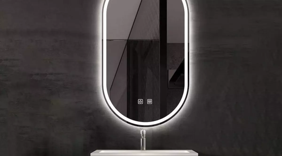 Oglinda LED cu dezaburire - un nou trend în amenajarările de interior