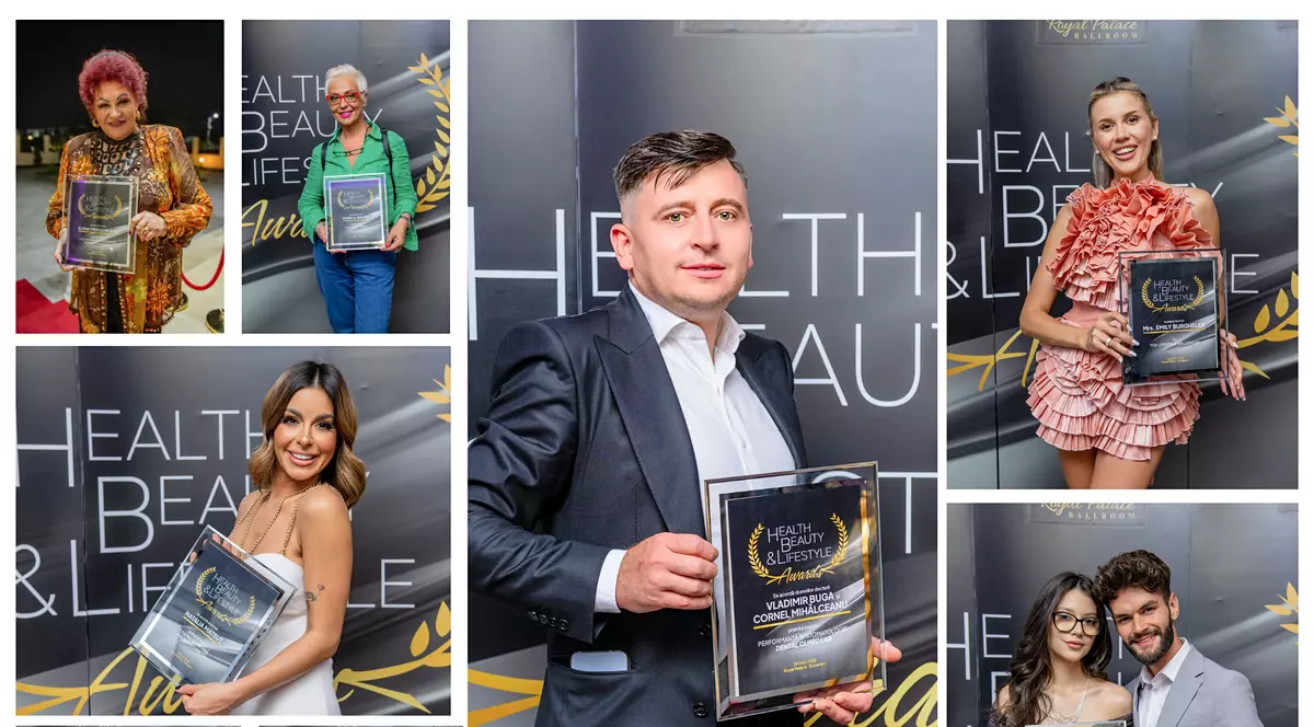 Vladimir Buga a primit în cadrul galei Health, Beauty & Lifestyle Awards premiul pentru ,,Perfomanță în Stomatologie” – Dental Clinic Laboratory.