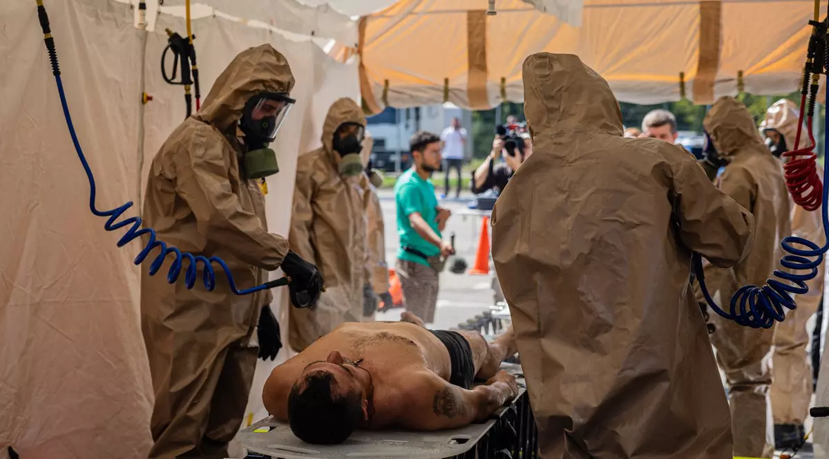 Autoritățile ucrainene au efectuat exerciții de urgență în caz de dezastru, în apropierea centralei nucleare din Zaporojie