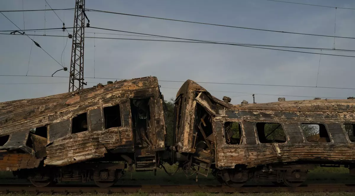 Urmările atacului din Ceapline Foto: Profimedia