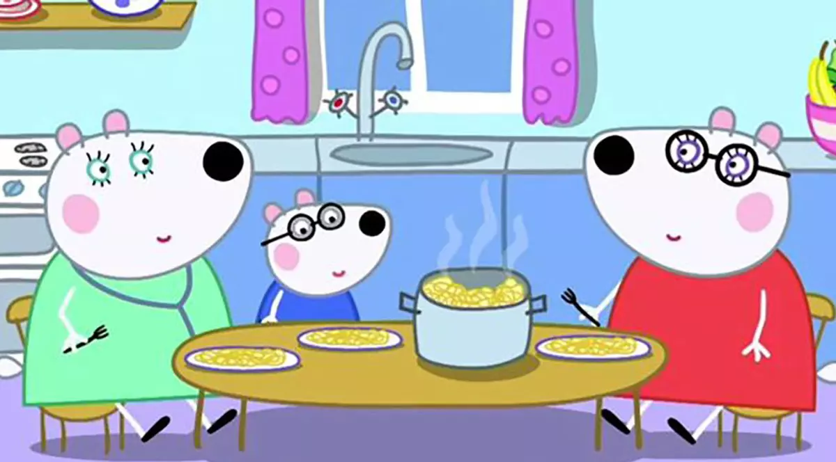 Un partid din Italia cere televiziunii RAI să nu difuzeze un episod din „Purcelușa Peppa” în care apare un cuplu de același sex