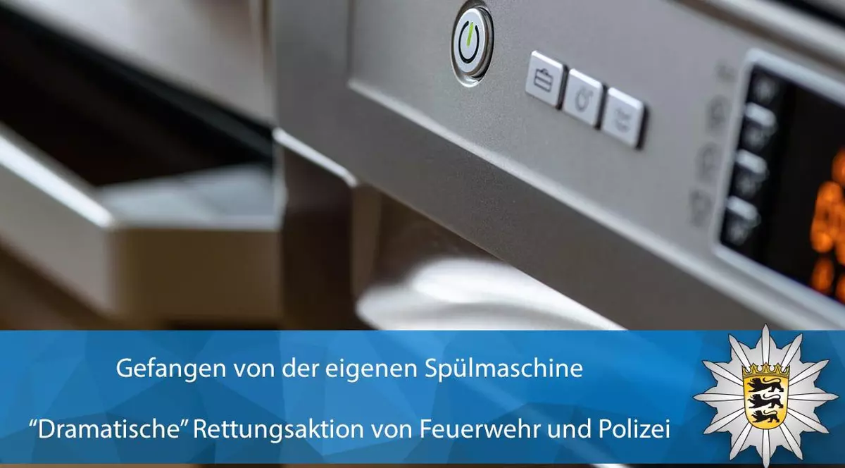 O femeie a rămas blocată în baie din cauza mașinii automate de spălat vase, în Germania. Pompierii au eliberat-o după câteva ore