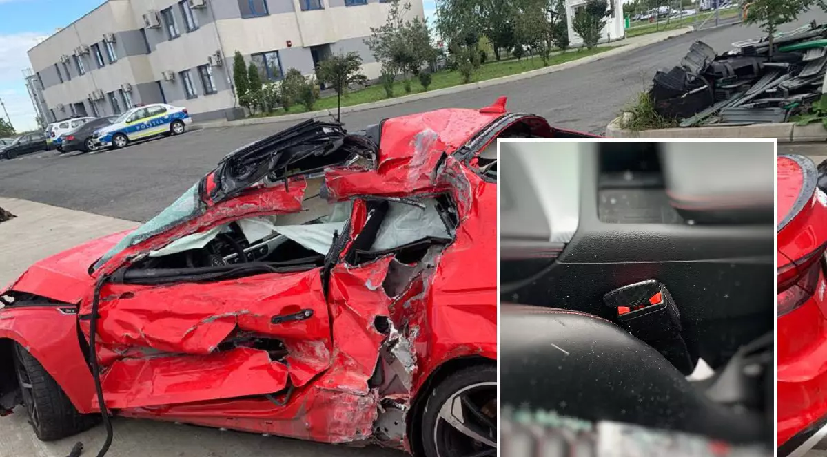 „Vă rugăm vizionați și fotografiile!” Mesaj viral al Poliției Române, după un accident mortal: „Au «condus»  conducătorul auto pe ultimul drum”