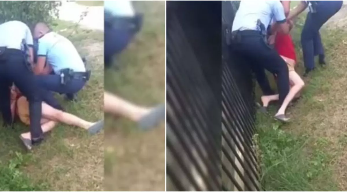 Un bărbat din Strehaia spune că a fost agresat de polițiștii chemați la locuința lui. Rudă: „Ușor că-i rupeți piciorul”