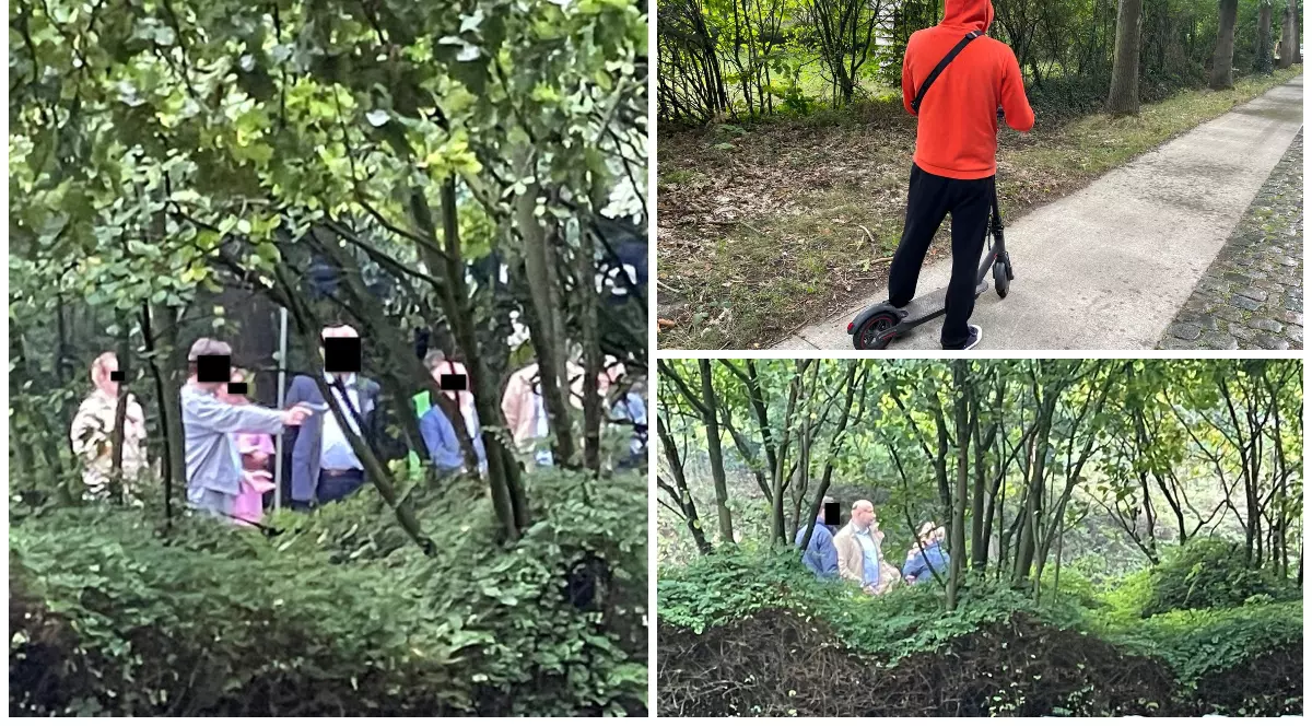 Român pe trotinetă împușcat în față de bărbatul care a aflat că soția îl înșală cu el, în Belgia. Imagini de la reconstituire