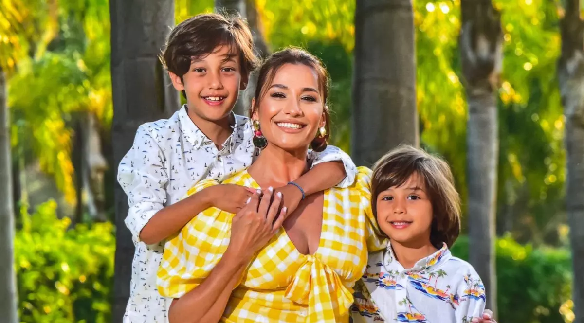 Claudia Pătrășcanu și băieții săi