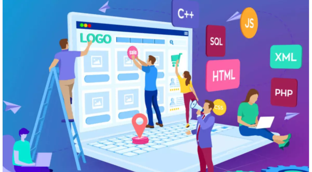 Creare site web prin metoda website builder