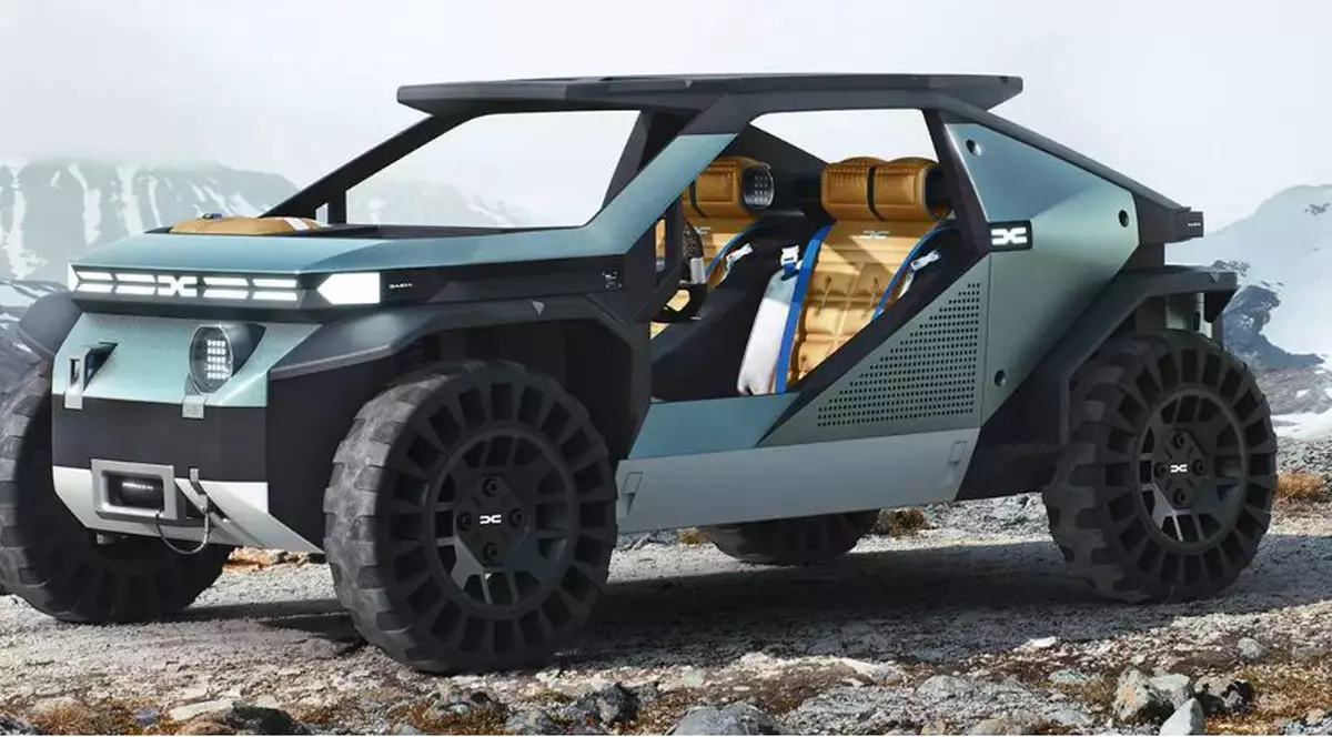 Dacia a prezentat conceptul Dacia Manifesto, un SUV decapotabil și robust