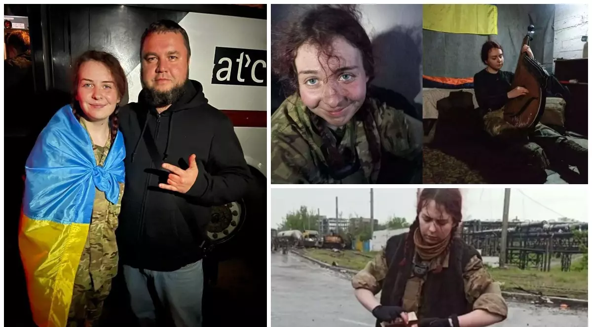 Rușii au eliberat-o pe Ekaterina, „Pasărea Mariupolului”, tânăra de 21 de ani filmată în timpul luptelor din uzina Azovstal cântând imnul Ucrainei