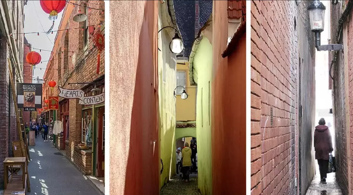 Cele mai înguste străzi din lume! Strada Sforii din Brașov este în top 10