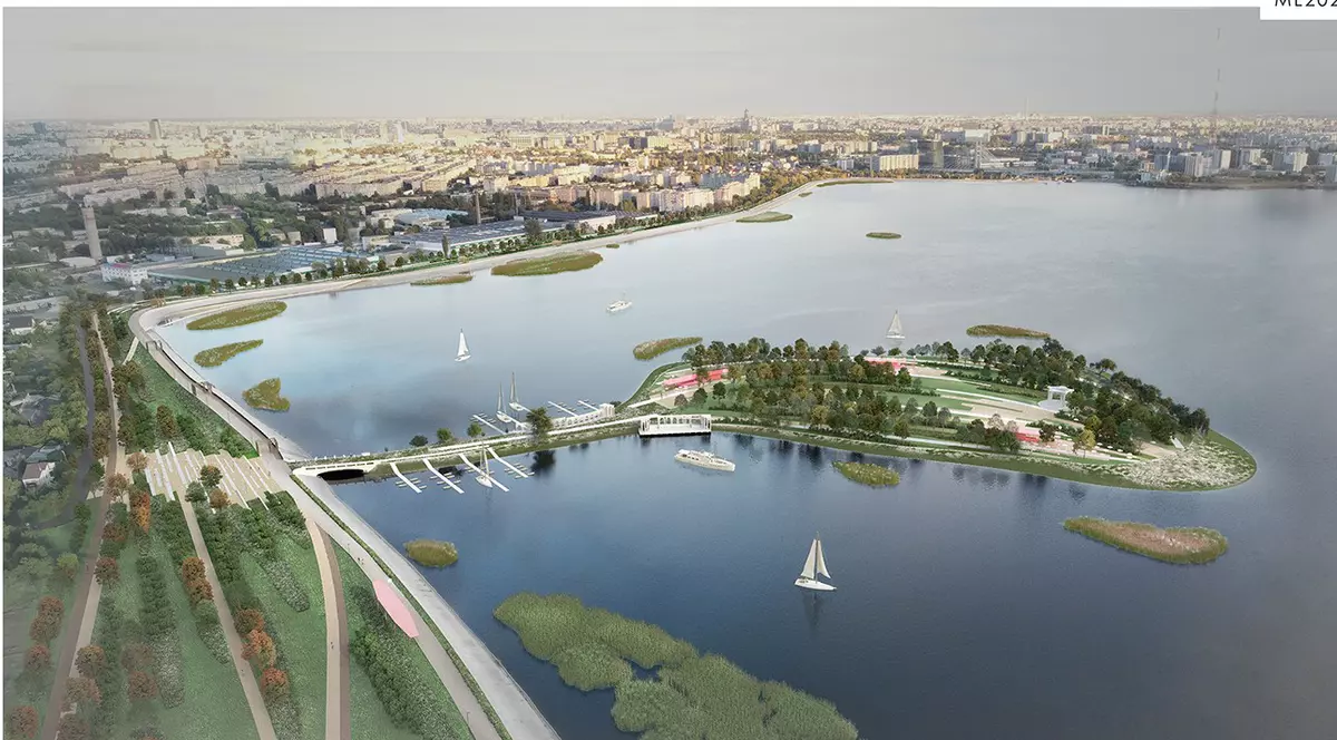 Cum va arăta Parcul Lacul Morii din Capitală, potrivit proiectul firmei care a câștigat lucrările de amenajare