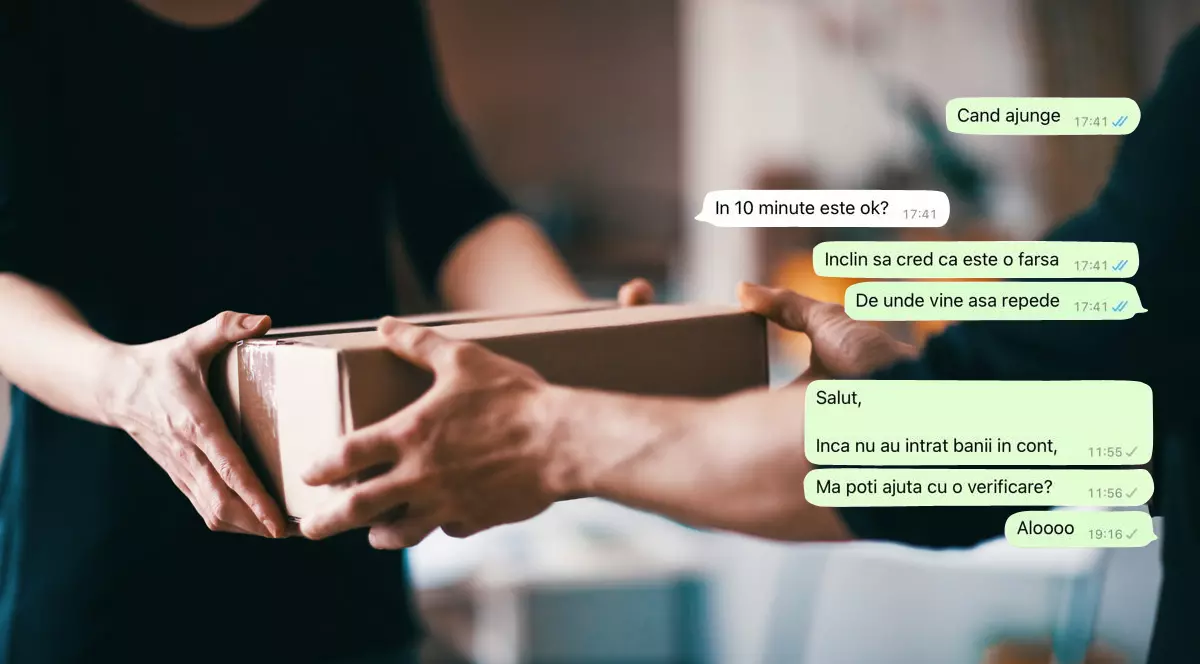 De ce nu trebuie să expediezi un produs pe OLX înainte de a primi banii. Două persoane povestesc cum au fost păcălite prin aceeași schemă