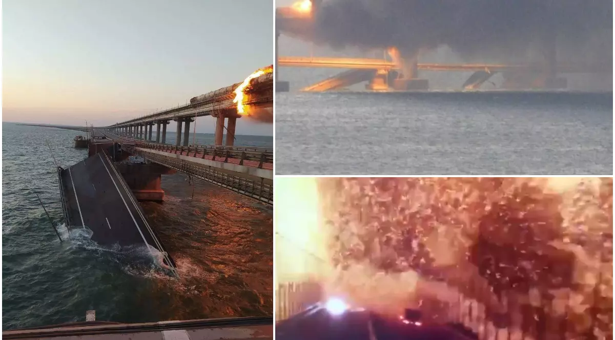 Ce are voie să scrie presa din Rusia despre explozia podului din Crimeea. Regulile stabilite de Administrația prezidențială de la Moscova