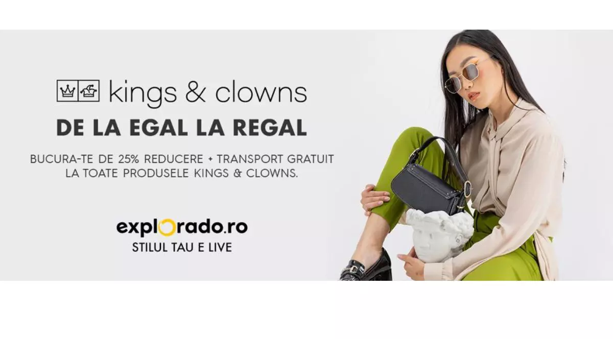 Explorado.ro a lansat propria colecție de haine sub brandul Kings & Clowns