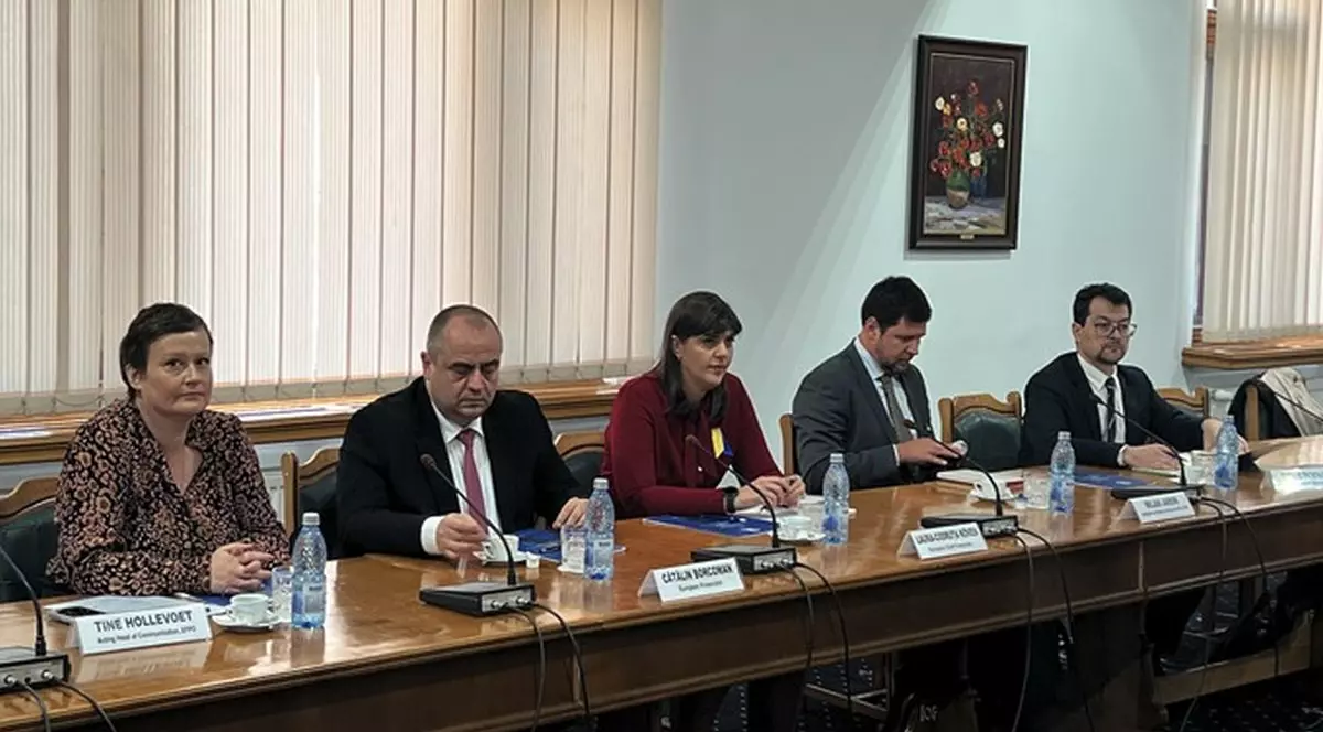 Laura Kovesi, vizită la Parchetul General. Ce a discutat cu procurorul general al României