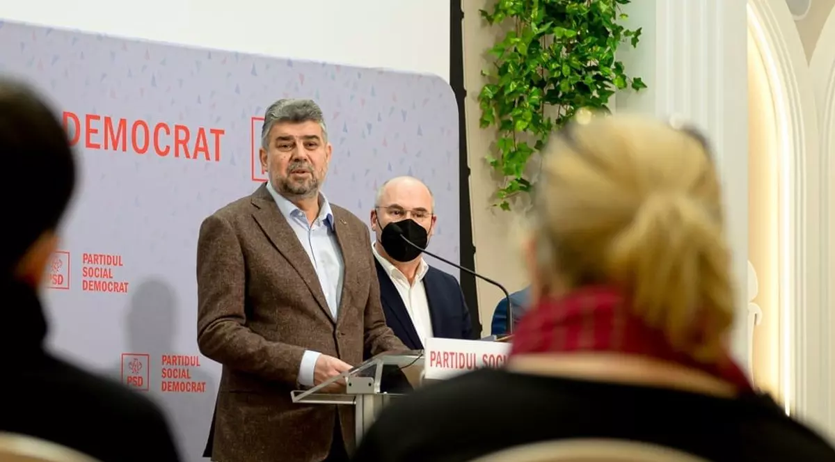 Marcel Ciolacu si Maricel Popa. Foto: Facebook Maricel Popa