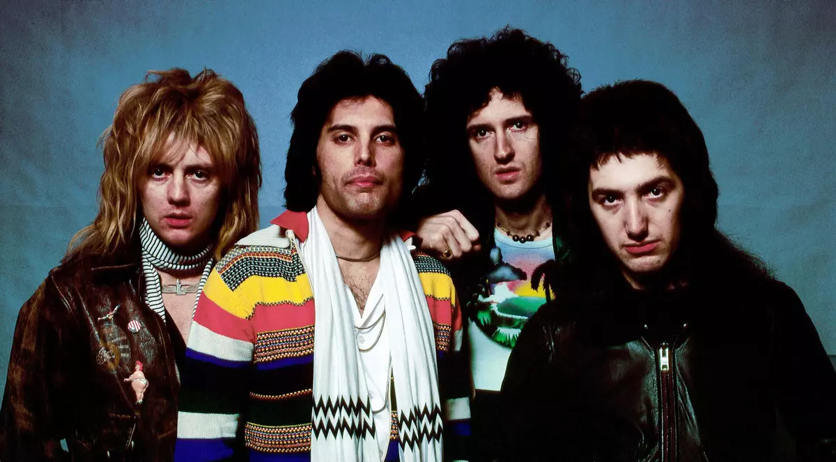 Queen's Freddie Mercury, Roger Taylor, Brian May and John Deacon 1978