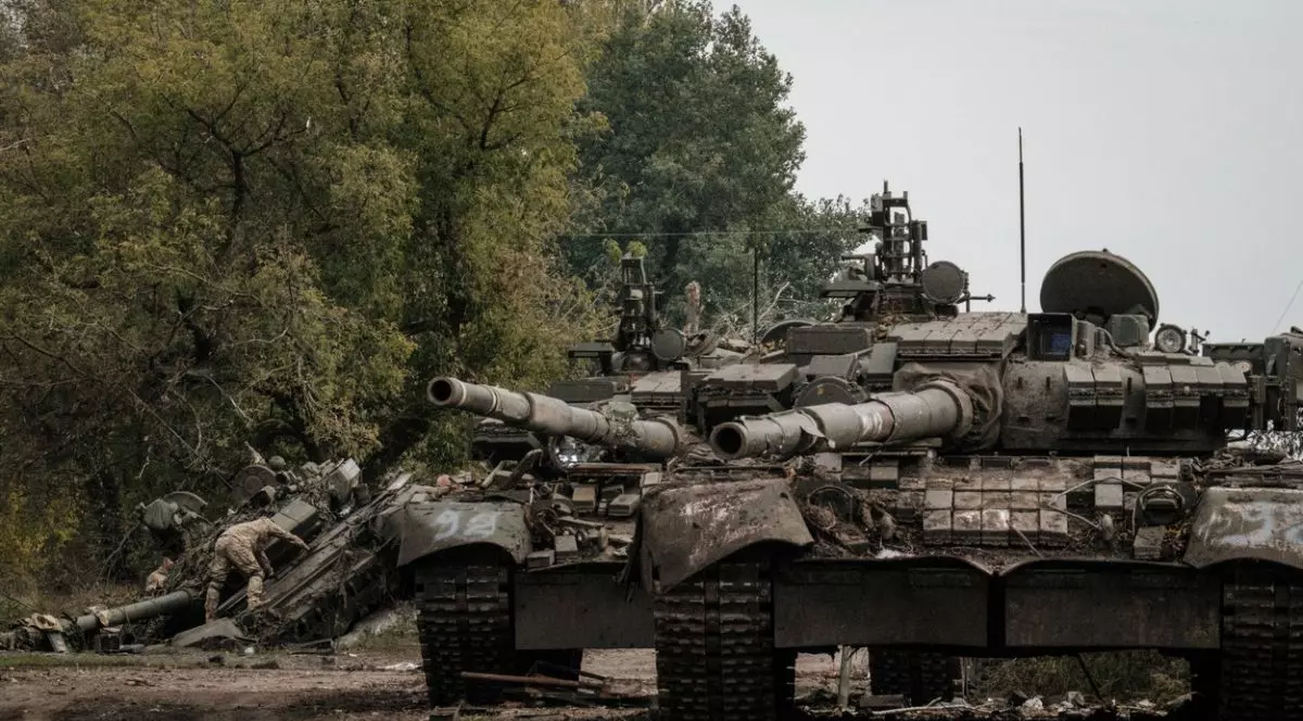 Ofensiva Ucrainei este alimentată de armele capturate de la ruși: „Am început ca batalion de infanterie, acum devenim unul mecanizat”