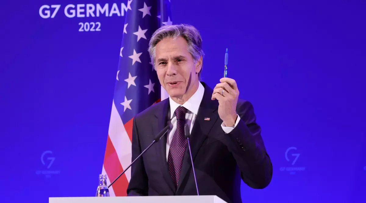 Departamentul de stat al SUA anunță vizita lui Antony Blinken la ministeriala NATO de la București. Foto: EPA