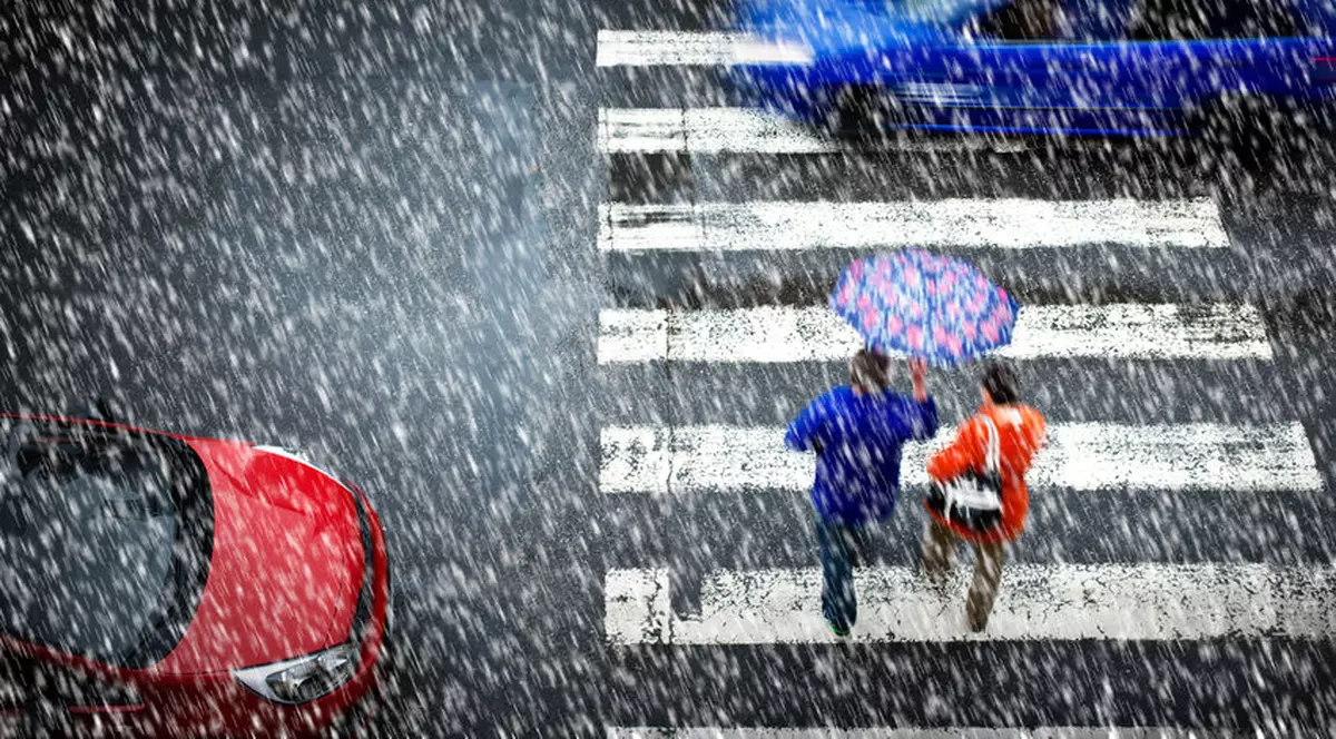VIDEO Meteorologii anunță primele ninsori, în acest weekend. În ce zonă sunt așteptate