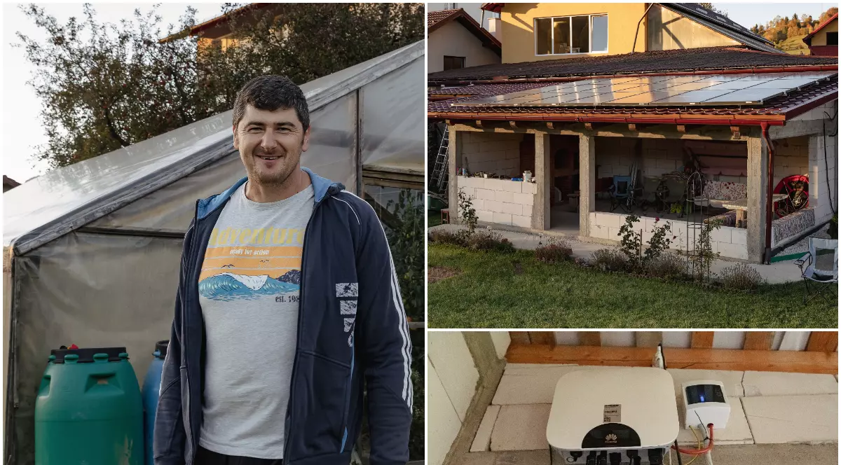 Cum să ai factura la electricitate pe minus, soluţia unui inginer bistriţean: „În 4-5 ani, îmi scot investiţia în panourile fotovoltaice”