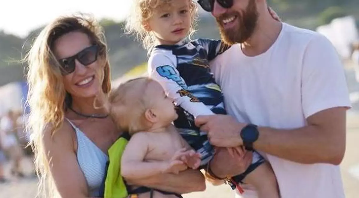 Flavia Mihășan și familia