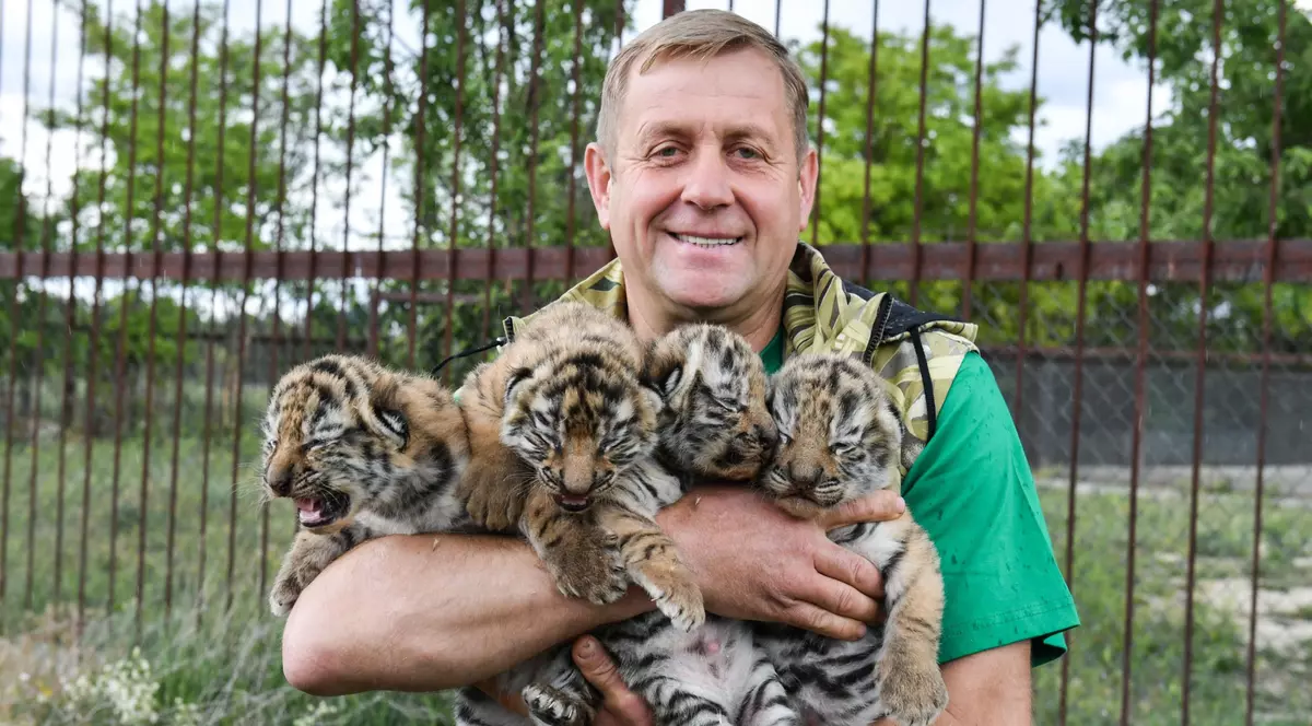 Oficial rus, filmat în timp ce fură animale de la grădina zoologică din Herson. Cine este Oleg Zubkov