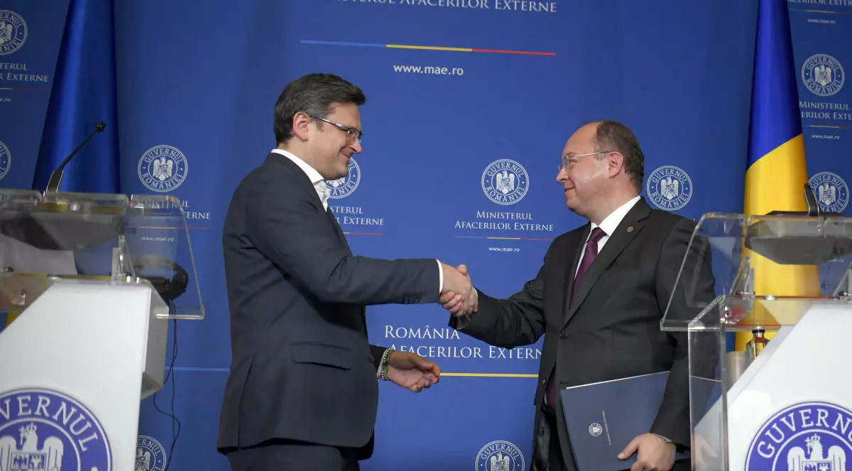 Bogdan Aurescu i-a cerut lui Dmitro Kuleba ca Ucraina să admită că „limba moldovenească” nu există