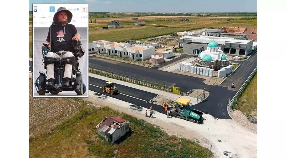 Când va fi inaugurat „Orăşelul speranţei”, construit din donații de Mihai Neșu