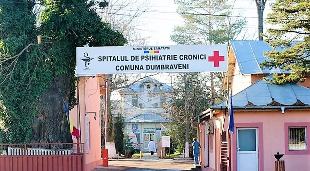 Incendiu într-o anexă a Spitalului de Psihiatrie Dumbrăveni, din Vrancea, declanșat de un scurtcircuit la o mașină de spălat