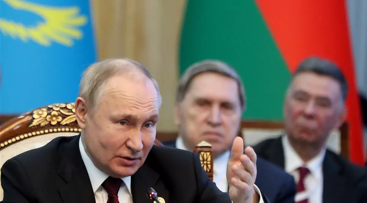 Orice țară care va ataca Rusia cu arme nucleare va fi „ștearsă de pe fața pământului", amenință Vladimir Putin