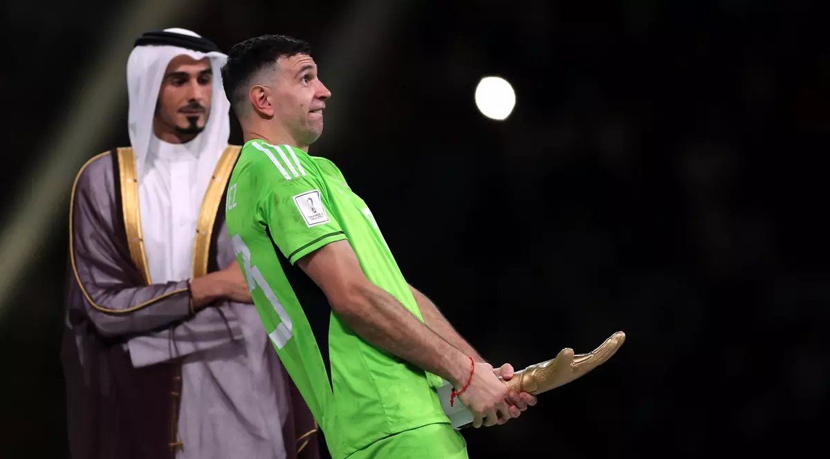 Emiliano Martinez, după gestul golănesc de la festivitatea de premiere: „Era pentru ei, m-au huiduit”