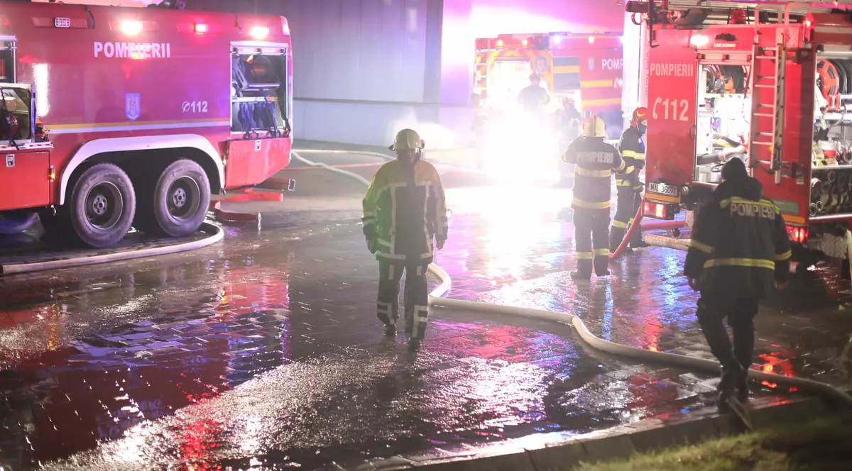 Alertă la un spital de psihiatrie din Cluj, după ce un pacient a dat foc unor hârtii