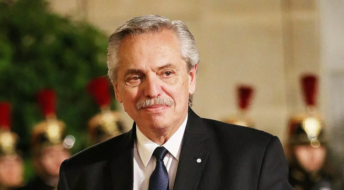 Preşedintele Argentinei, Alberto Fernandez. Foto: Hepta