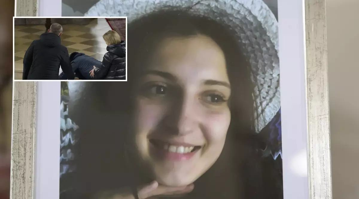 Un soldat ucrainean a primit permisie din prima linie a frontului ca să-și înmormânteze fiica. Alina a fost ucisă în Germania, unde fugise de război