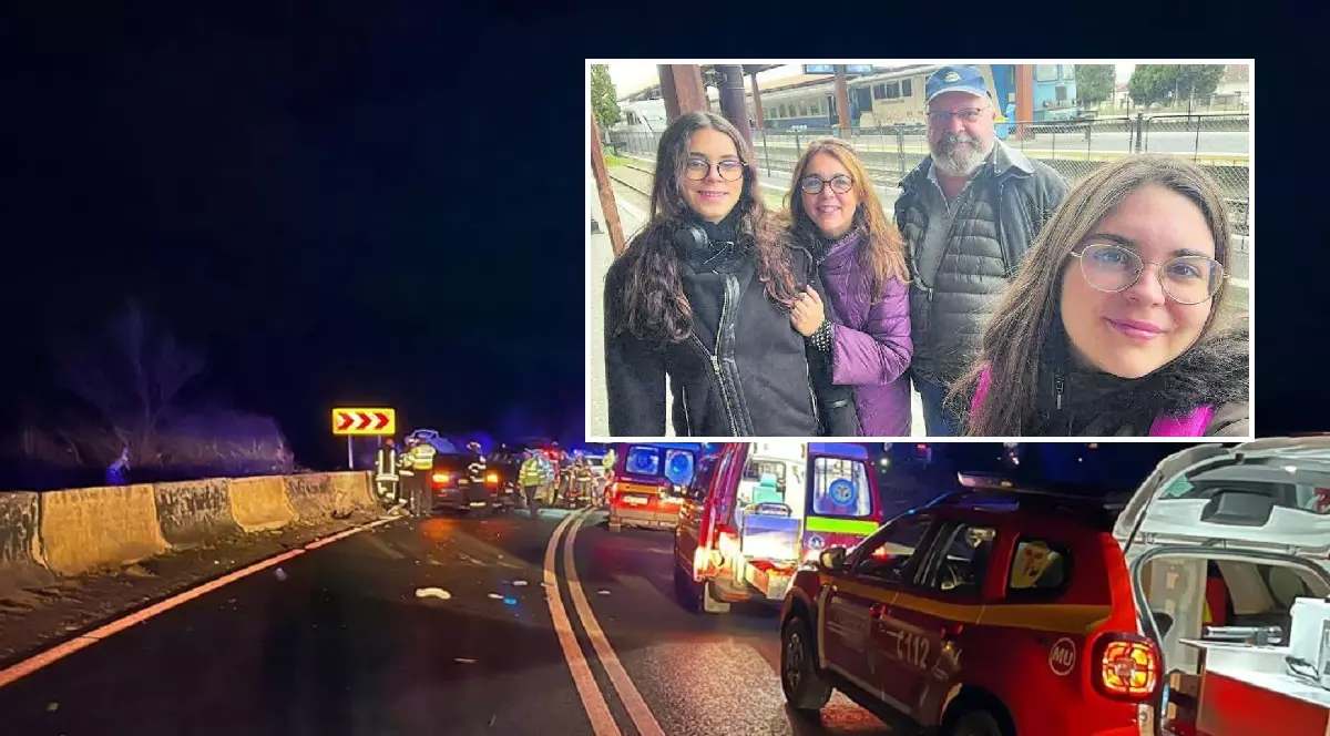 Povestea celor patru spanioli care au murit lângă Sibiu, din cauza unui șofer care a depășit în curbă, peste linia dublă continuă