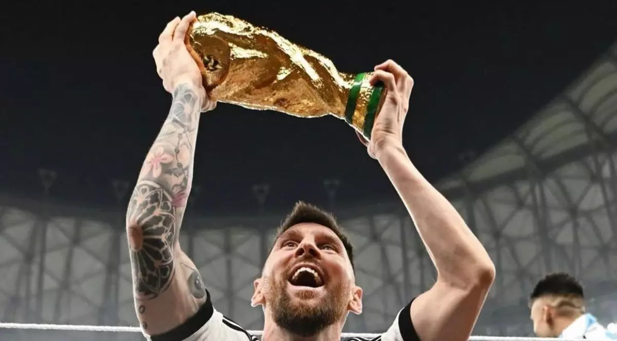 Postarea făcută de Messi după victoria de la Cupa Mondială a devenit cea mai apreciată din istoria Instagram
