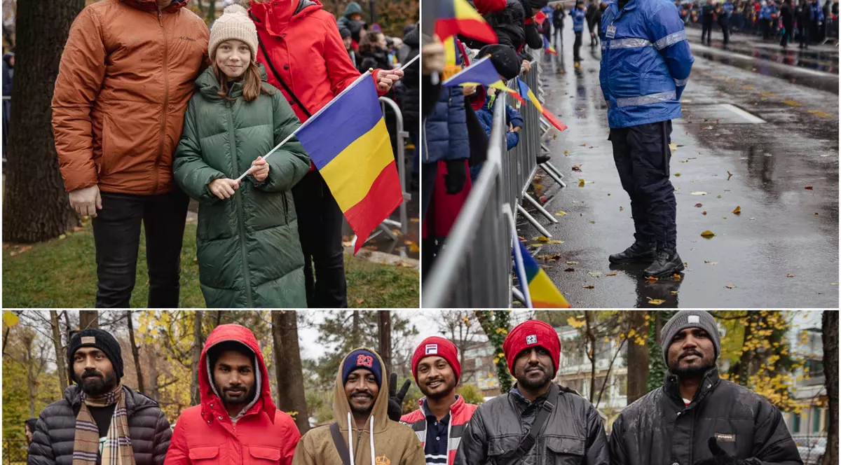Reportaj de la parada de Ziua Națională. „A doua noastră casă!”, spun muncitorii străini. Român: „Îmi iubesc țara, dar nu conducătorii”