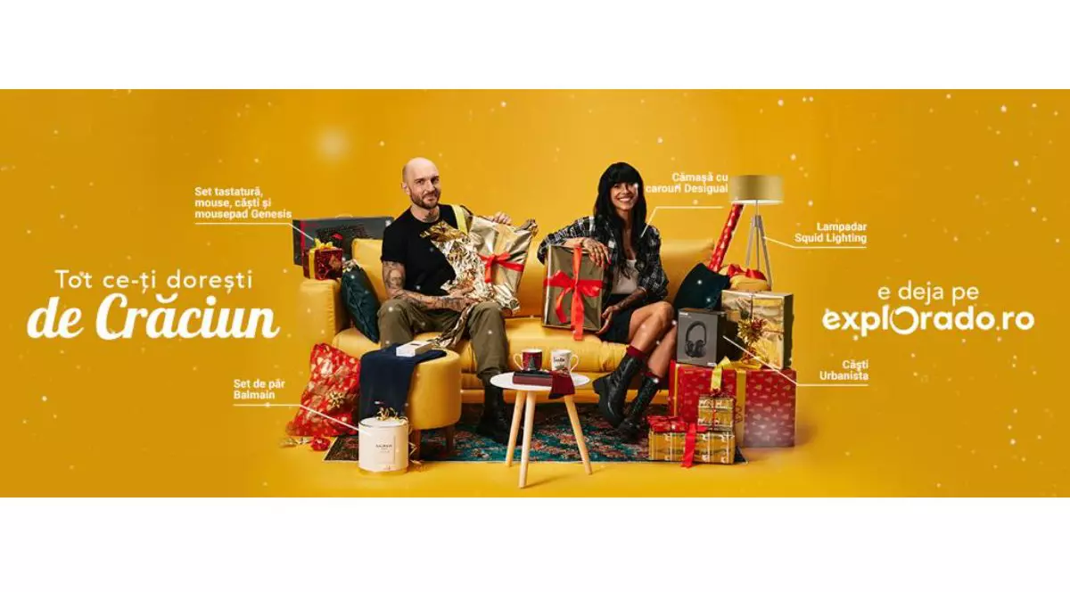 Cătălin Bordea și soția sa Livia devin brand ambasadori Explorado.ro, primul magazin online de Live Shopping și Lifestyle