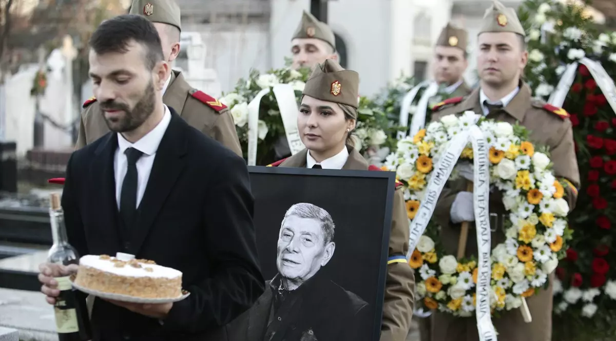 Mitică Popescu, înmormântat la Cimitirul Bellu, lângă soția lui, Leopoldina Bălănuță