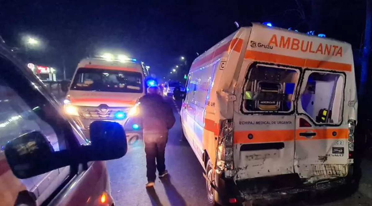 Copil de 11 ani din Giurgiu, omorât pe trecerea de pietoni de o ambulanță lovită din spate de un TIR