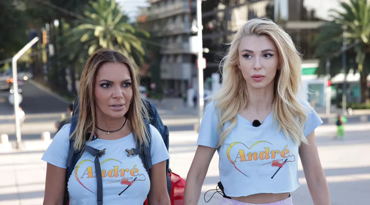 Andreea Antonescu și Andreea Bălan America Express