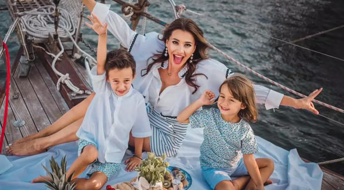 Claudia Pătrășcanu și copiii