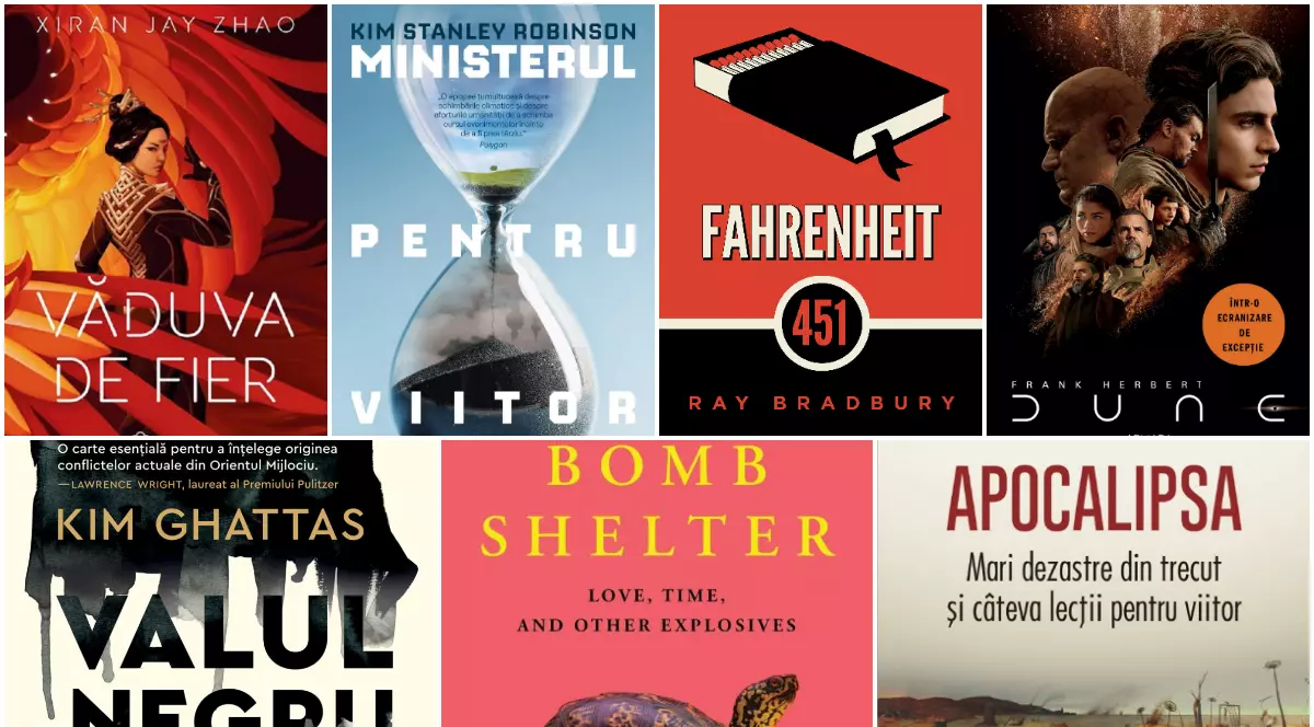 Cărți care ne-au făcut să privim spre viitor. Recomandări de lectură pentru începutul lui 2023