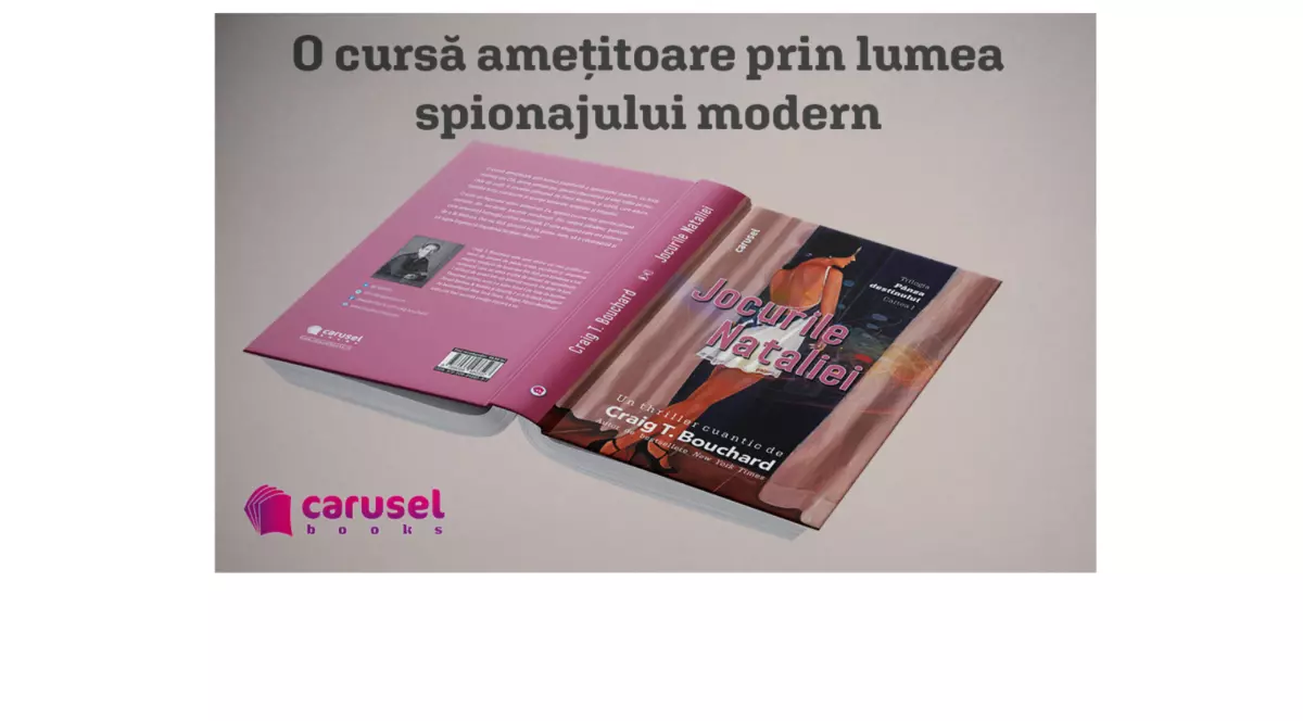 Cel mai nou roman al lui Craig T. Bouchard, un thriller de spionaj alert și romantic, îi face pe cititori să se întrebe: este reală această poveste?